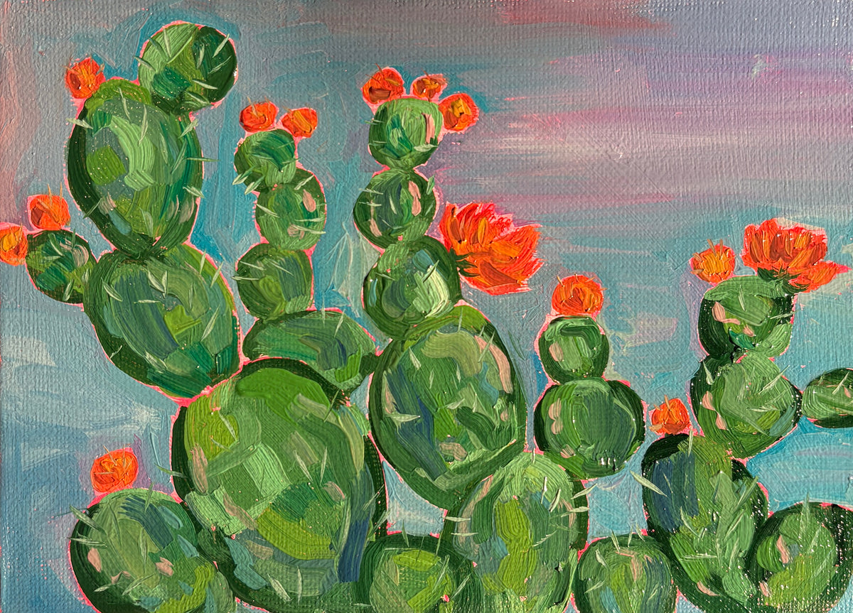 Safe to Bloom, 5x7 Inch Original