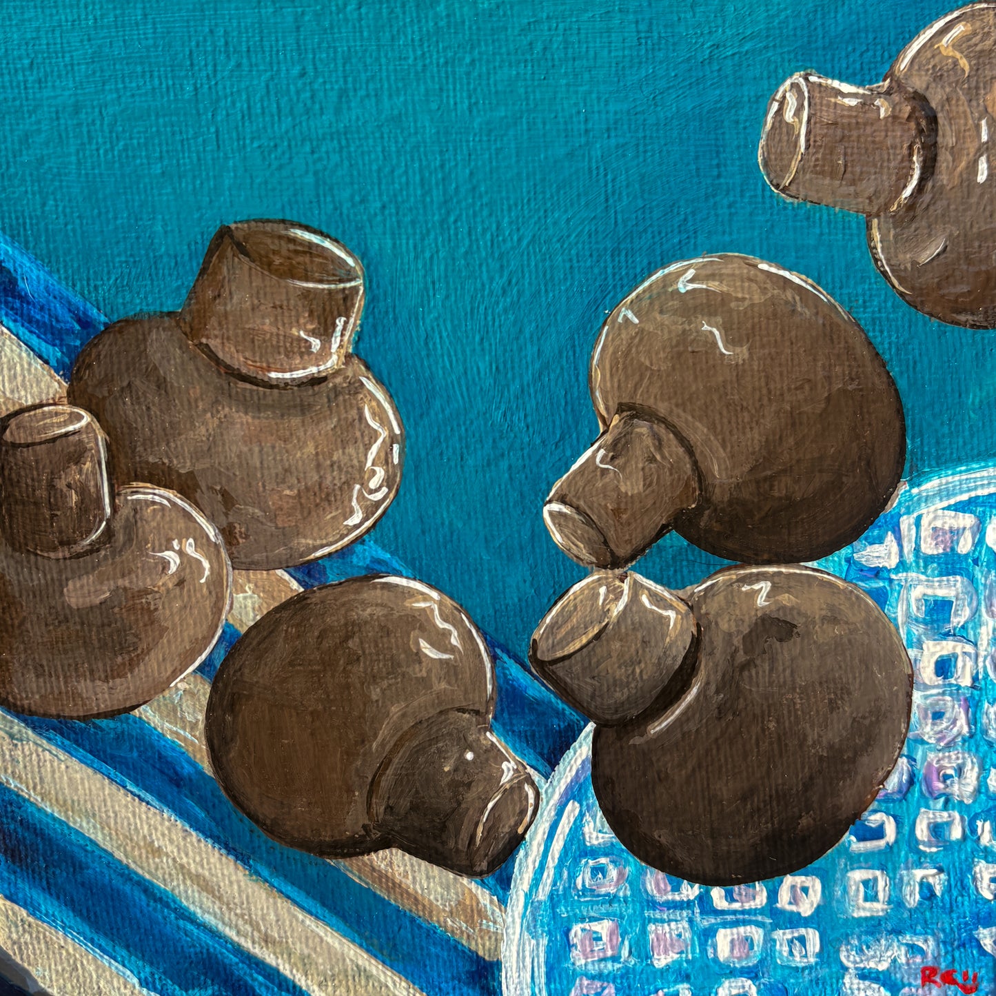 2. Good Ingredients Series, four (4) 6x6 Inch