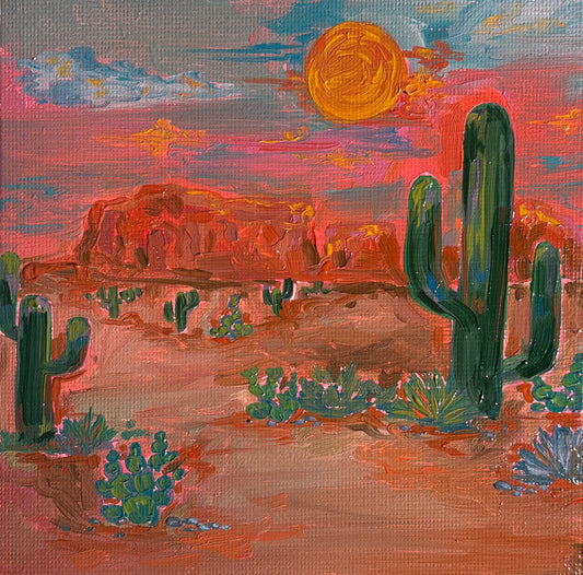 Heatwave, 5x5 Inch Original