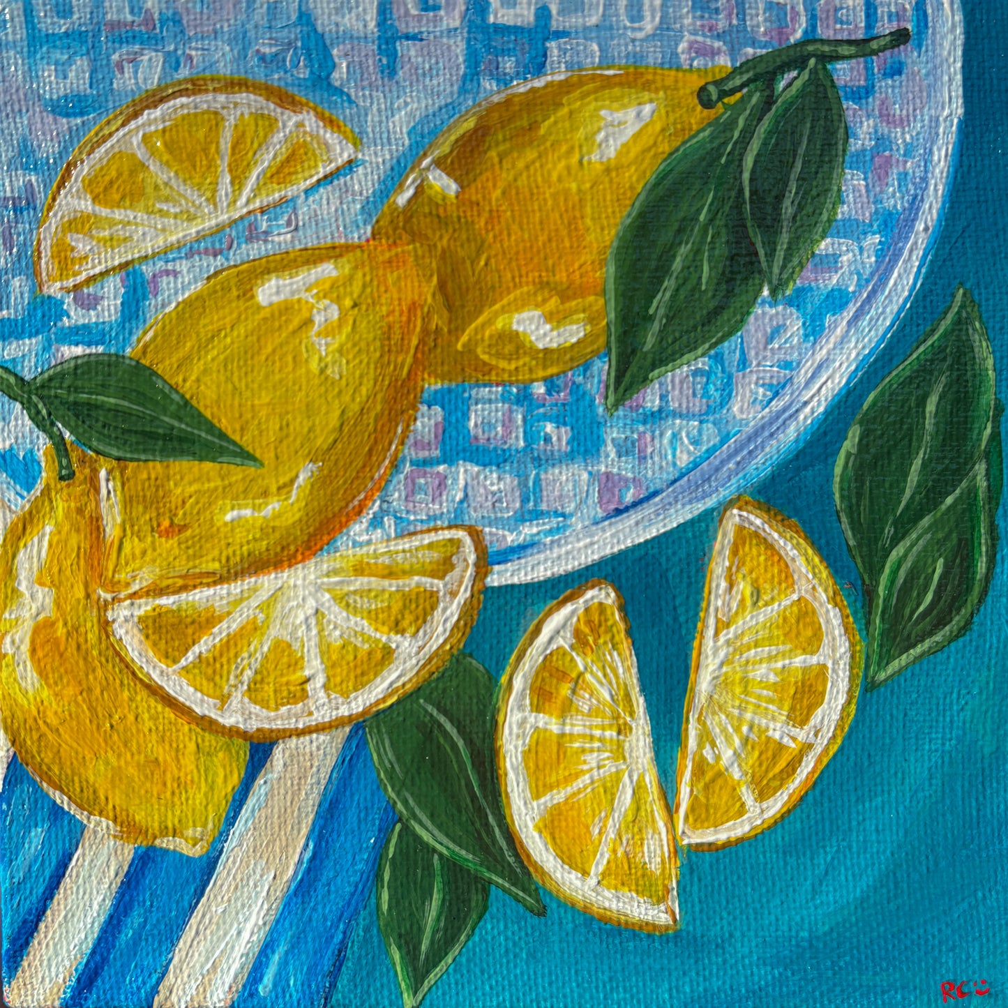 2. Good Ingredients Series, four (4) 6x6 Inch