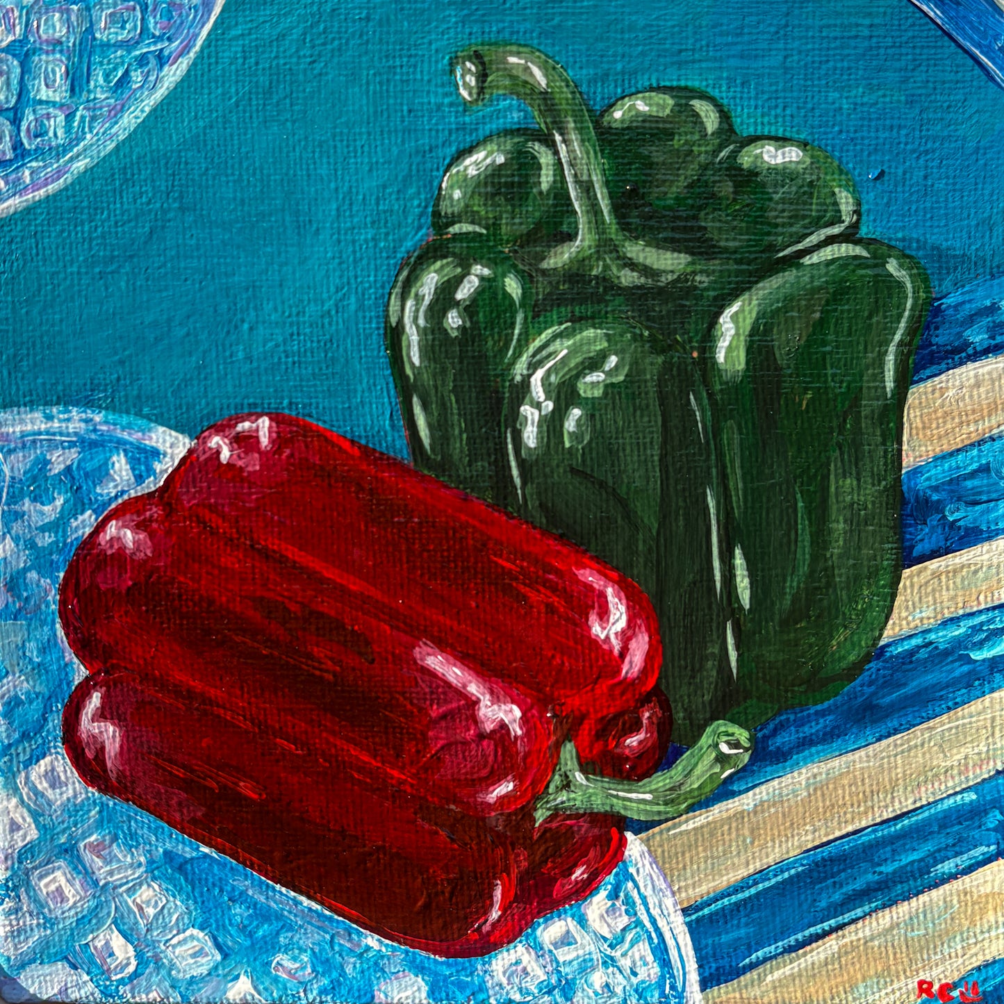 2. Good Ingredients Series, four (4) 6x6 Inch