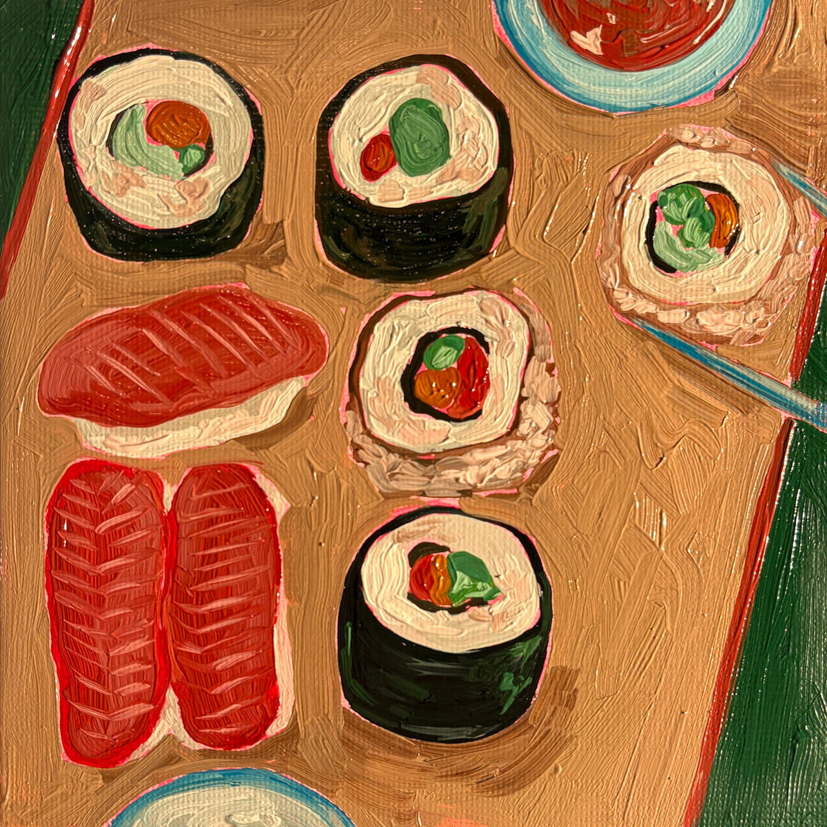 Savor, 5x5 Inch Original