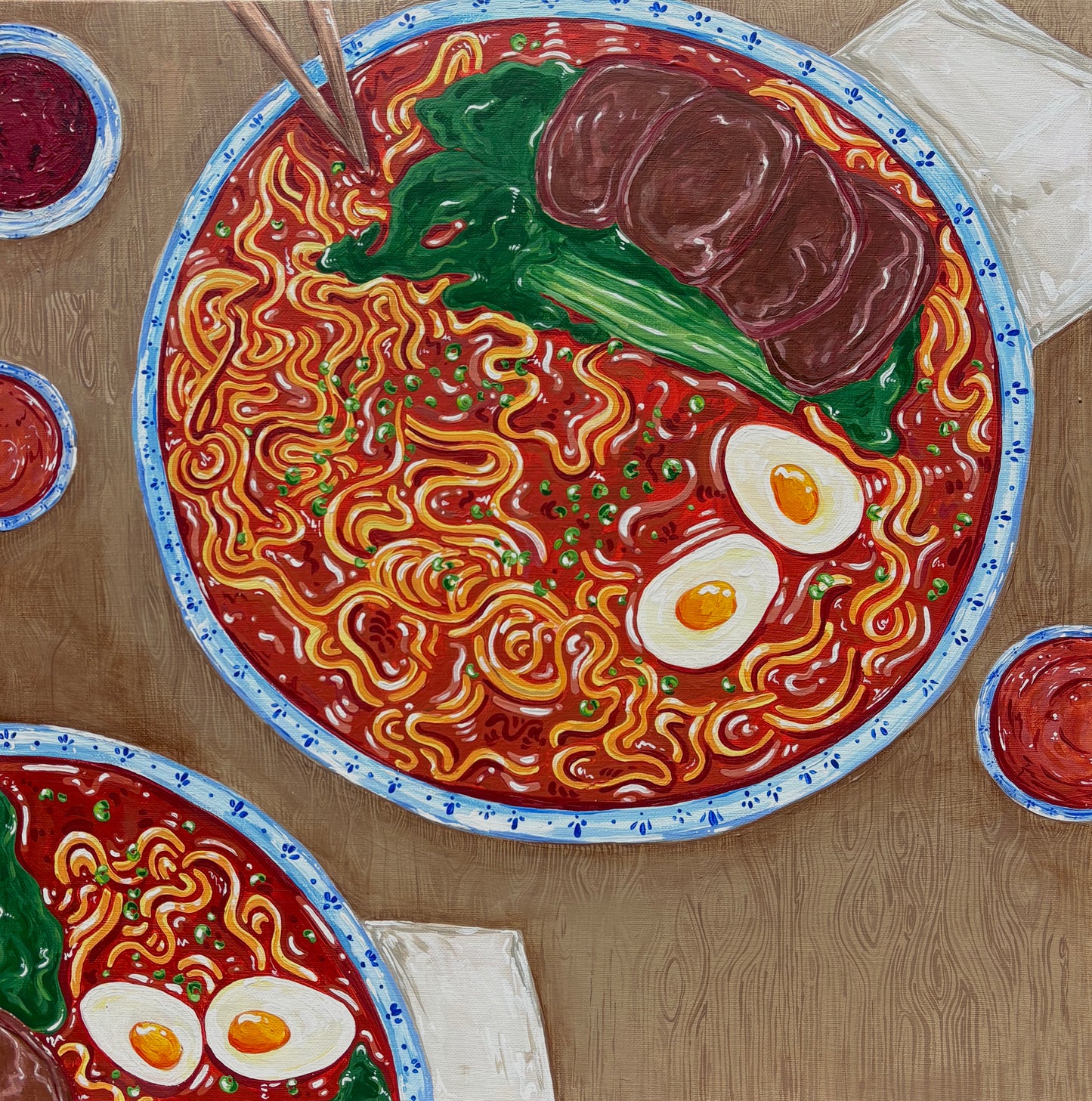 Ramen I love you, 20x20 Inch Original