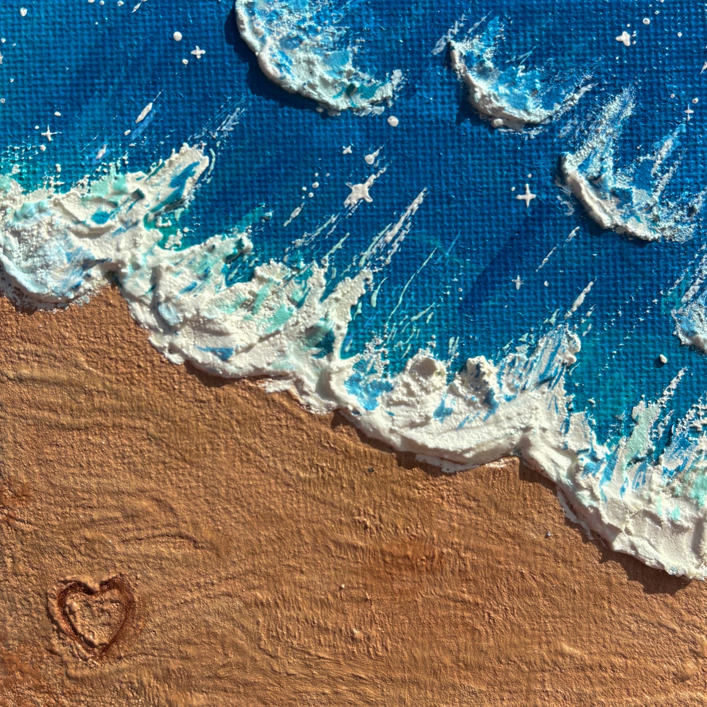 10. Beach, 4x4 Inch