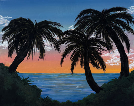 The Last Light, 16x20 Inch