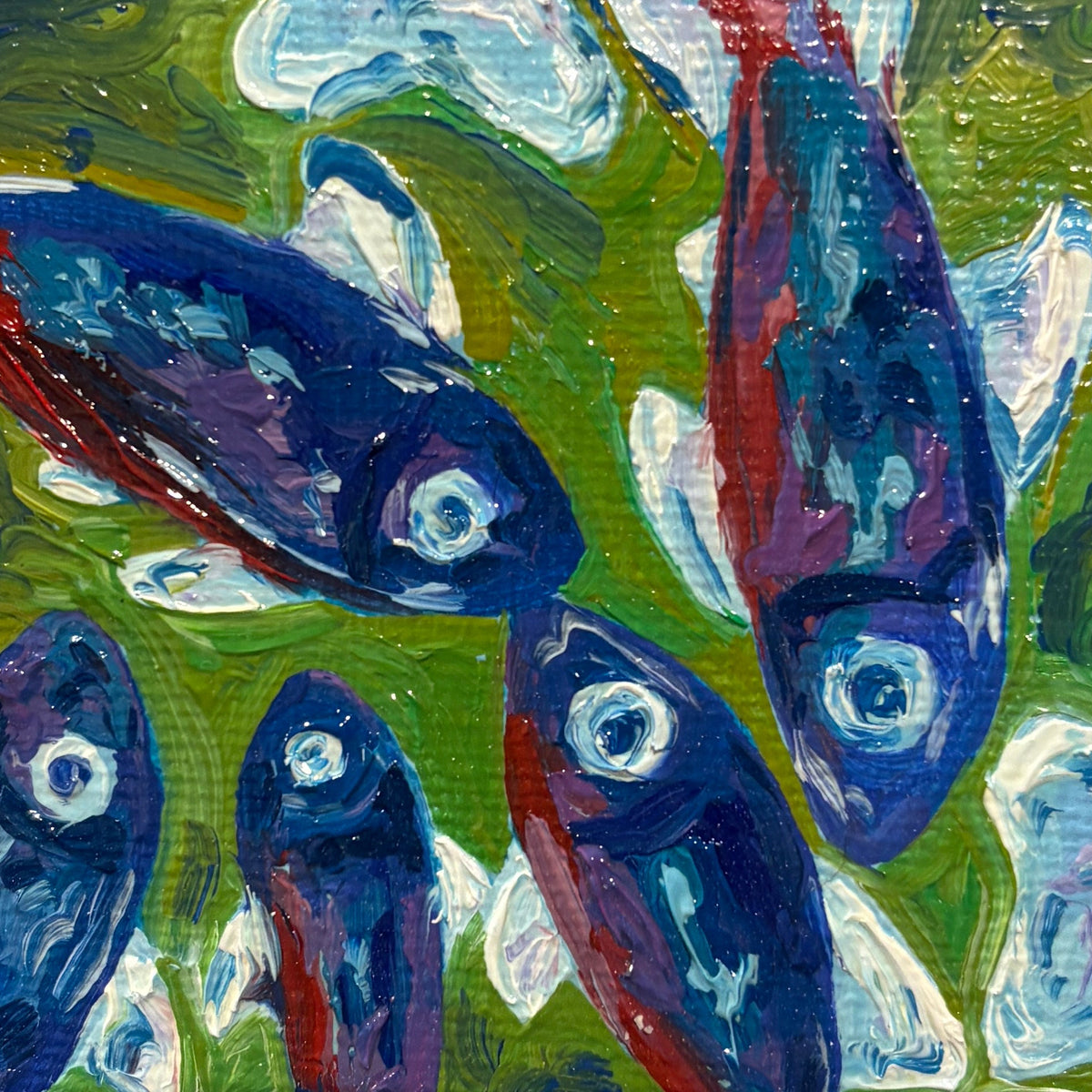 Fishy, 2.5x2.5 Inch Original