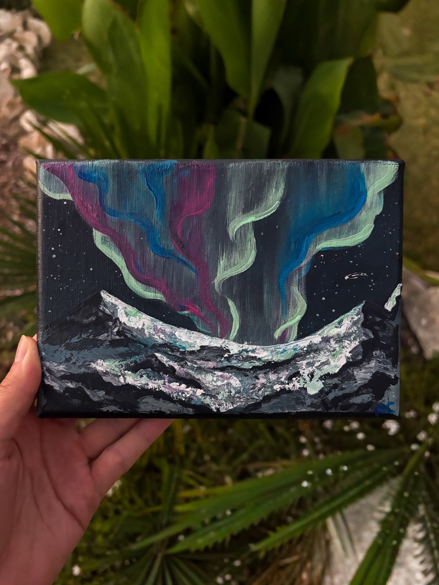 Aurora, 5x7 Inch Original Painting