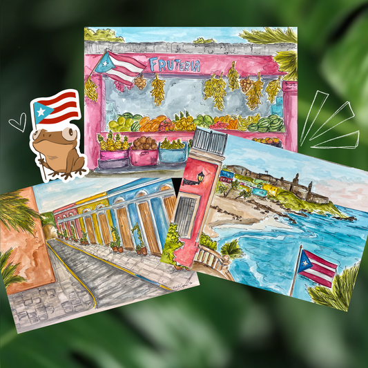 Full Puerto Rico Print Collection
