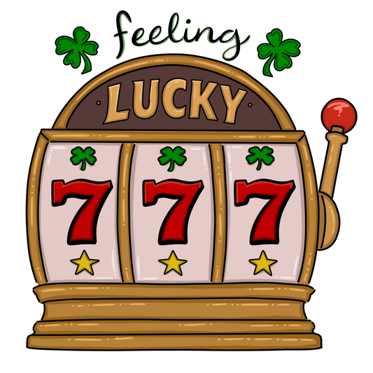 Feeling Lucky, 3 Inch Sticker
