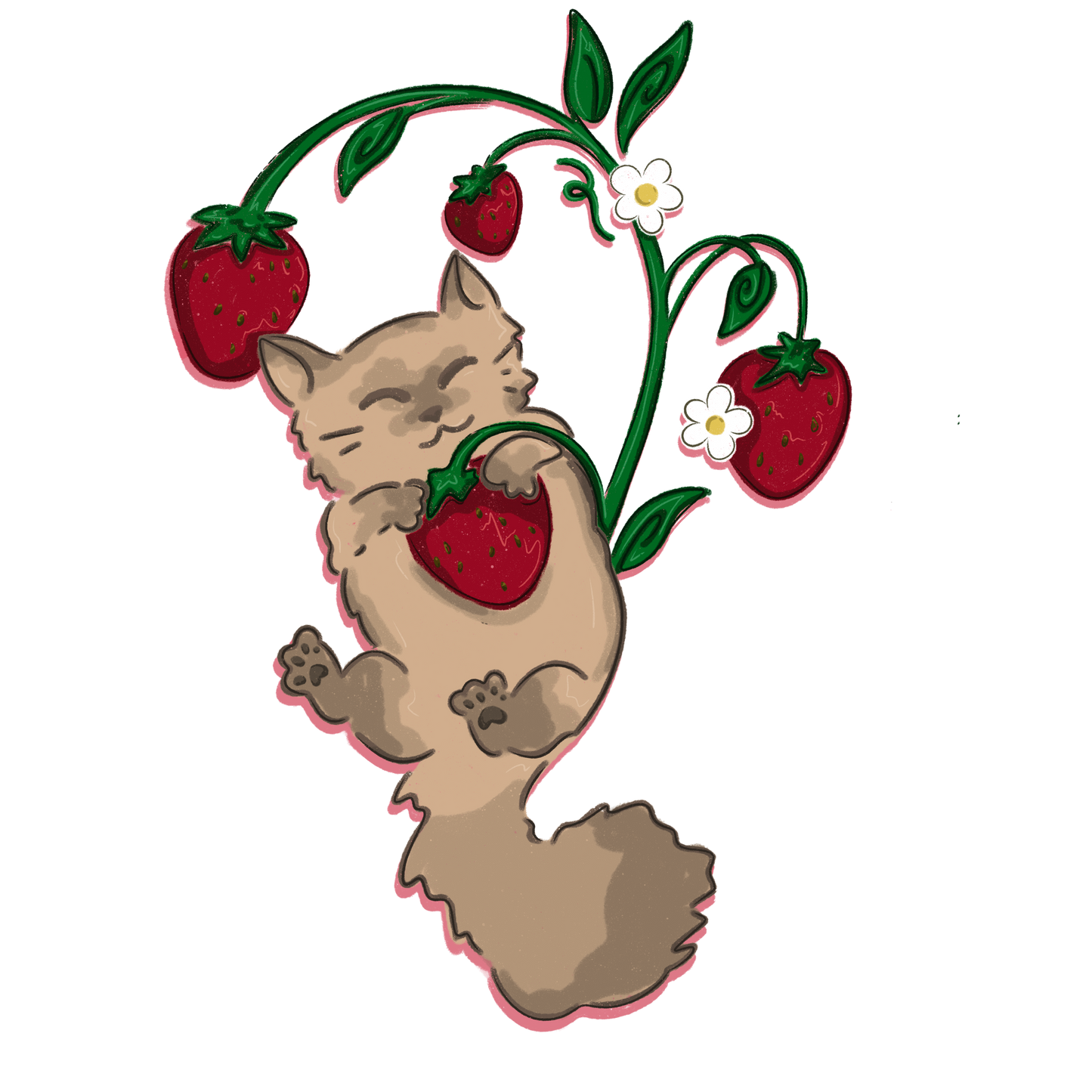 Berry Baby, 2 Inch Sticker