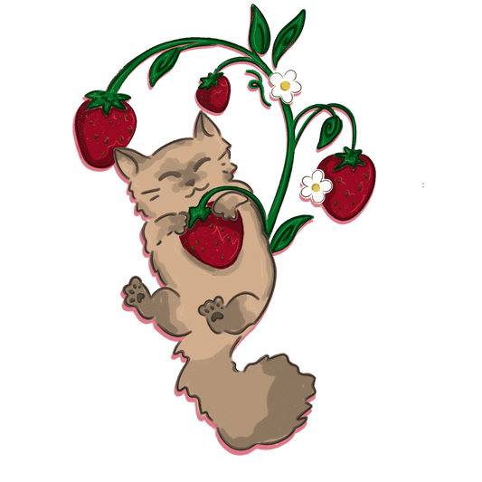 Berry Baby, 2 Inch Sticker